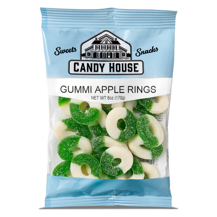 Gummi Apple Rings (6oz)