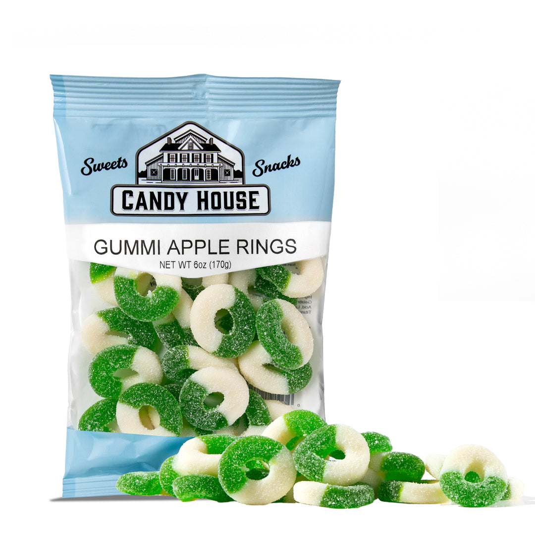 Gummi Apple Rings (6oz)