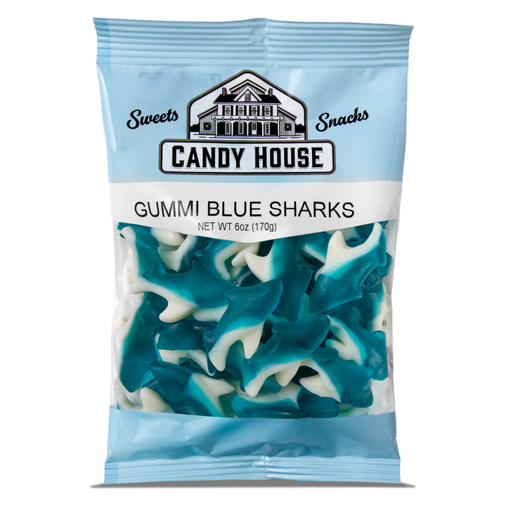 Gummi Blue Sharks (6oz)