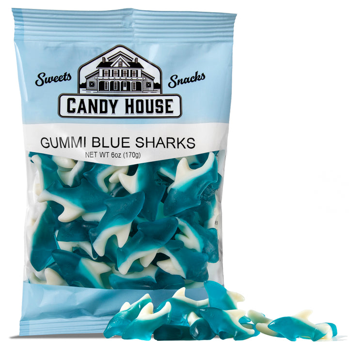 Gummi Blue Sharks (6oz)