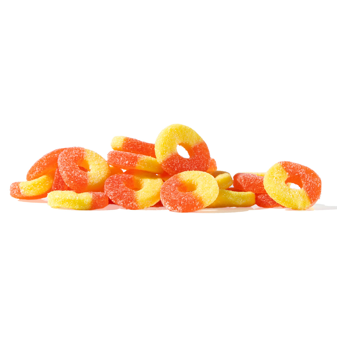 Gummi Peach Rings (6oz)