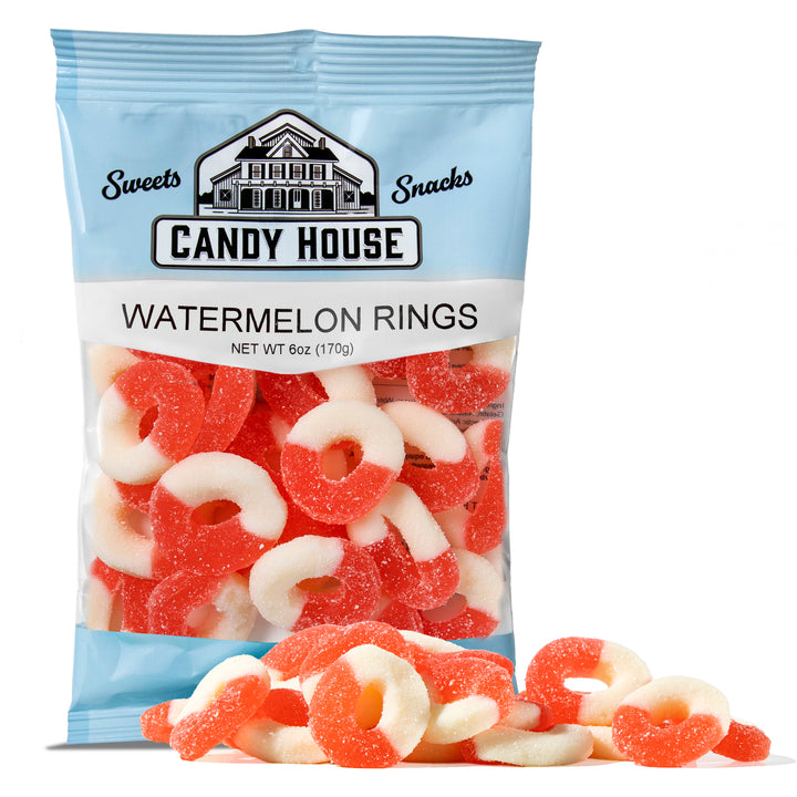 Gummi Watermelon Rings (6oz)