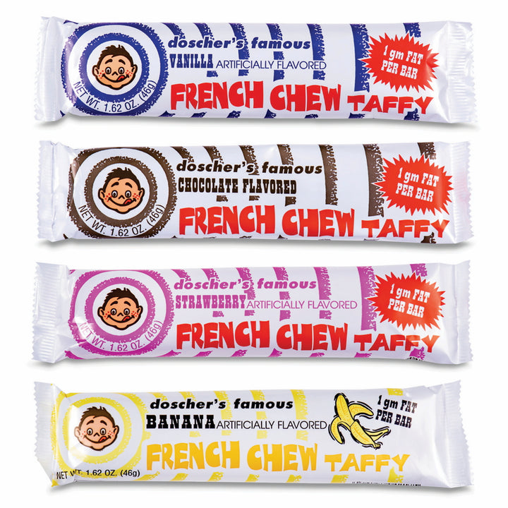 French Chew Taffy Bars